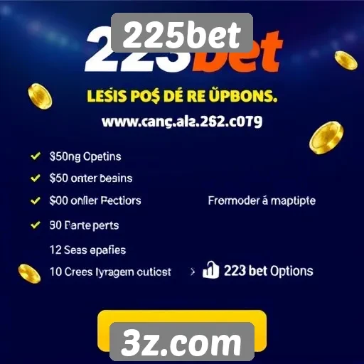 Promoções e bônus atrativos do site 225bet